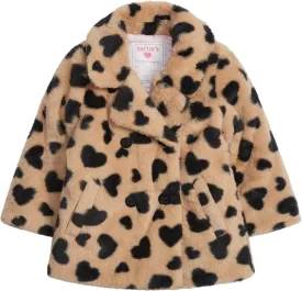 Carter's Girls' Faux Fur Fashion Jacket