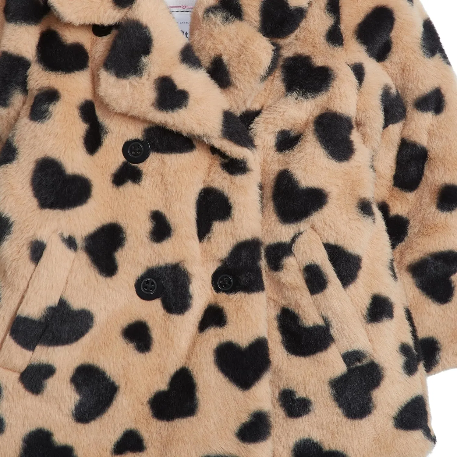 Carter's Girls' Faux Fur Fashion Jacket
