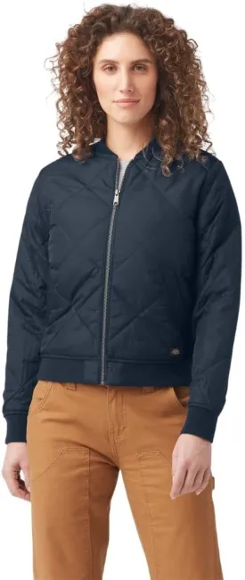 Dickies Women's Quilted Bomber Jacket
