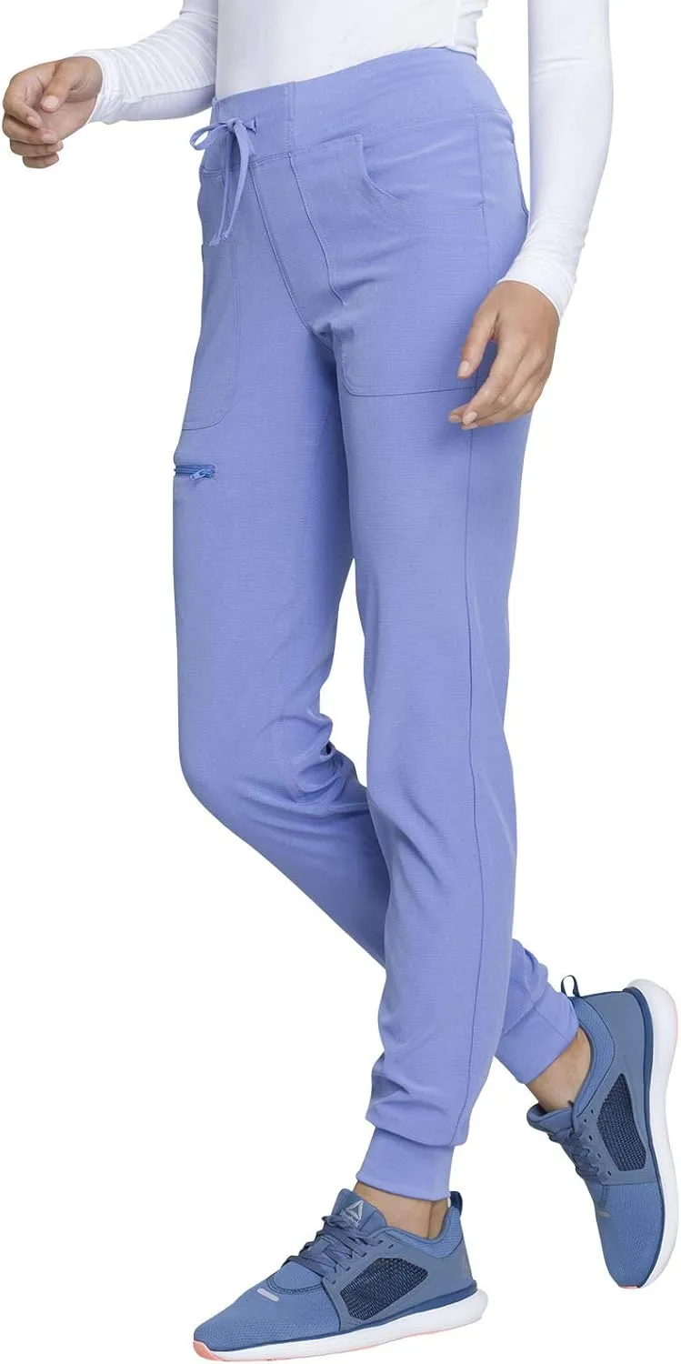 Heartsoul Women's Medical Scrub Jogger Pants Contemporary fit Drawstring waistband Jogger With 5 Pockets - HS030