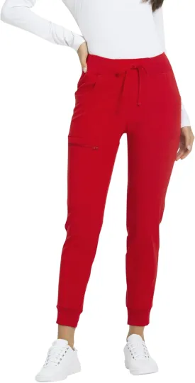 Heartsoul Women's Medical Scrub Jogger Pants Contemporary fit Drawstring waistband Jogger With 5 Pockets - HS030