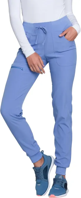 Heartsoul Women's Medical Scrub Jogger Pants Contemporary fit Drawstring waistband Jogger With 5 Pockets - HS030