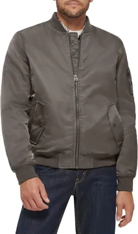 Levi's Men's MA-1 Flight Lightweight Zip-Up Bomber Jacket