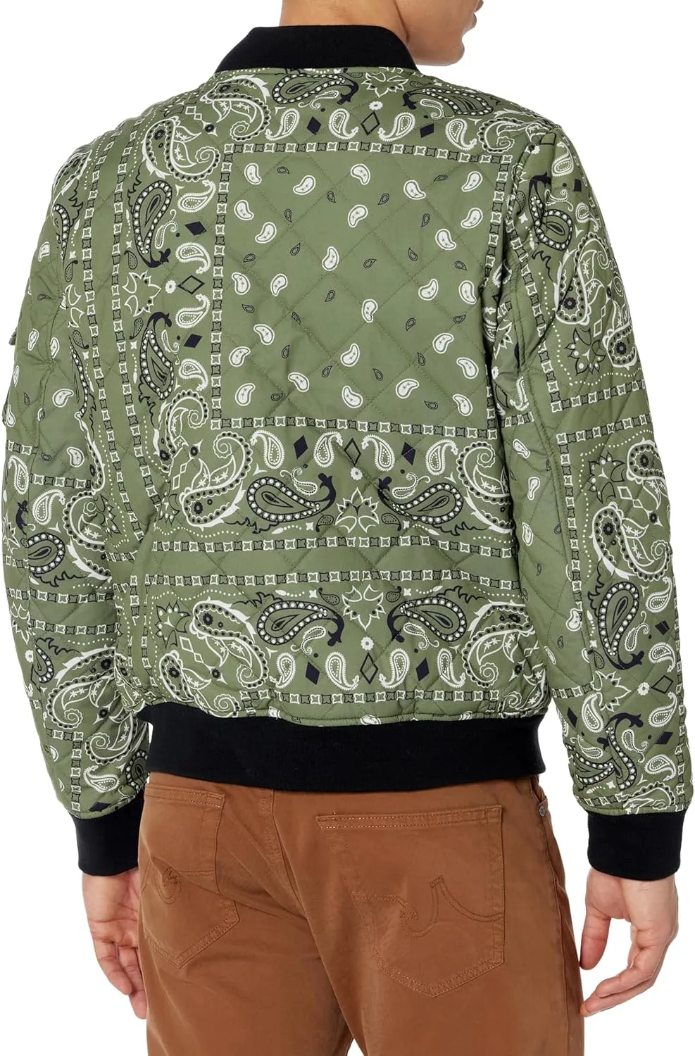 Levi's Men's Quilted Utility Bomber Jacket