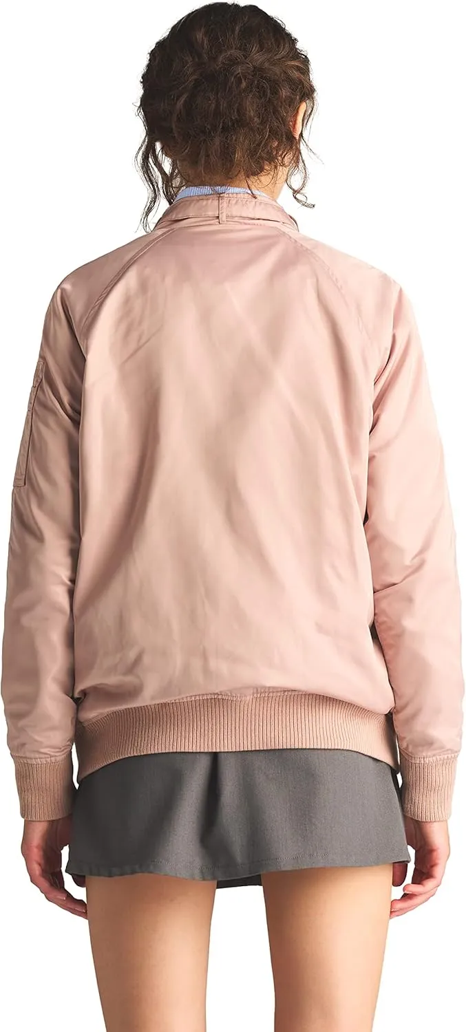 Members Only Women's Satin Bomber Jacket