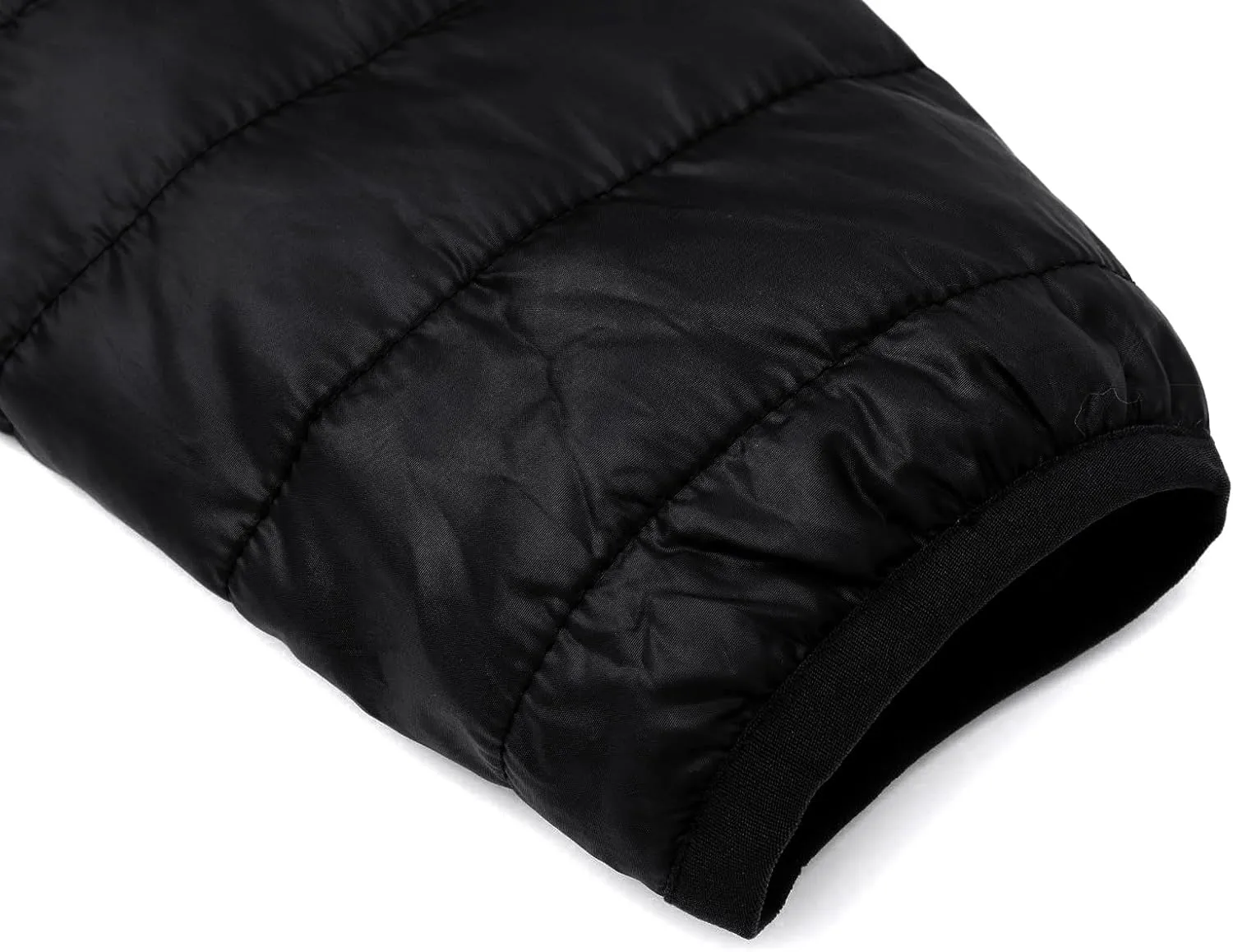 Mens Puffer Jacket Packable Lightweight Puffy Jacket with Zippered Pockets and Down Alternative, Lightweight Warm