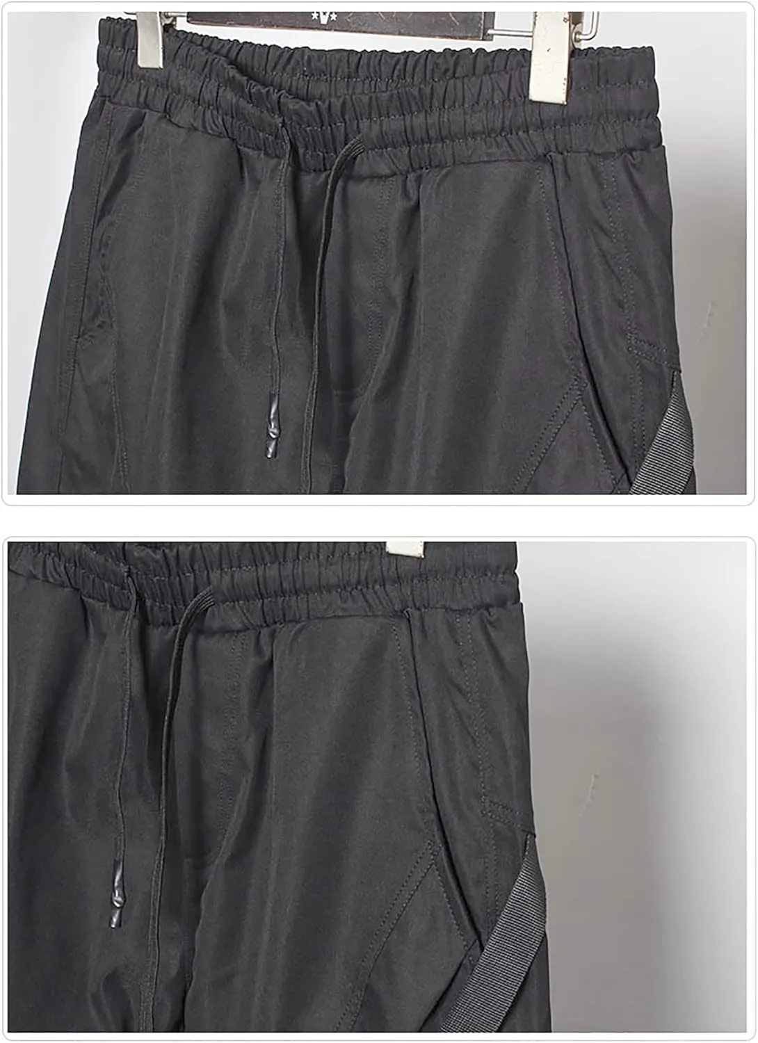 MOKEWEN Men's Jogger Streetwear Jogger Casual Harem Cargo Ankle Harem Pants