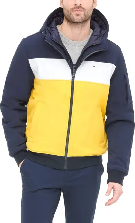 Tommy Hilfiger Men's Soft Shell Active Filled Bomber Jacket